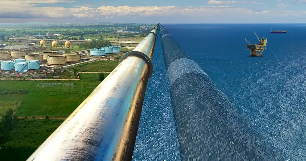 A collage of CETCO ES Pipeline Transportation Oil